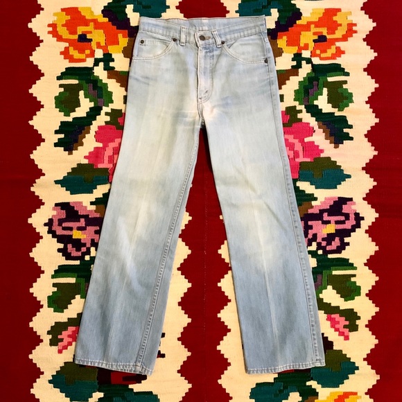 Vintage 60s Levi’s High Waist Wide Leg Jeans